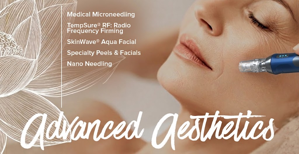 Advanced aesthetics — medical microneedling, TempSure RF firming, SkinWave aqua facial, specialty peels and nano needling